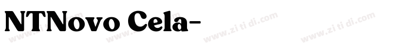 NTNovo Cela字体转换